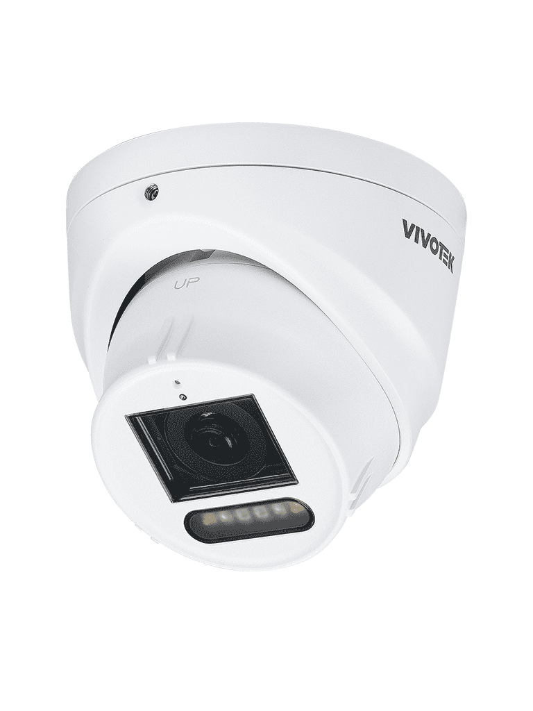 VIVOTEK--VIVOTEK IT9383-HVW - Camara IP domo exterior 5 MP, Smart IR y Luz Blanca 30mts , WDR Pro, Lente Fijo 2.8 mm , Micrófono Integrado, Smart VCA, Deep Search, Protección IP66, IK10, SNV, Ciberseguridad Trend Micro, NDAA, ONVIF-