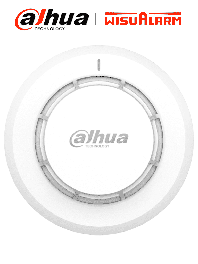 DAHUA--DAHUA WISUALARM DHI-HY-C136 - Detector convencional de Calor de 2 hilos, Detección de calor sensible, Hasta 150 m² de cobertura, Instalación hasta 4 metros de altura, Resistente a la corrosión #LoNuevo #Wisualarm-