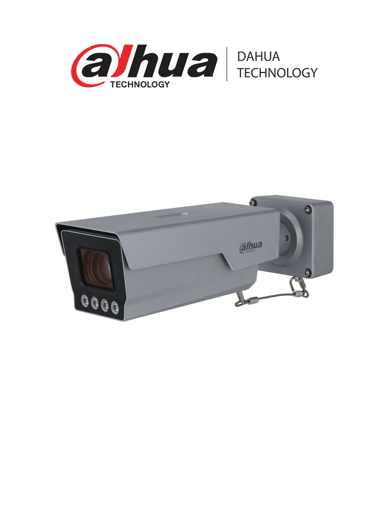 DAHUA--DAHUA ITC431-RW1F-IRL8 - Cámara IP LPR 4 MP/ Monitoreo inteligente del tráfico/detección de vehículos (tipo, color, marca)/ Iluminación 23 m–30 m/ Lente motorizado 10 mm–50 mm/ Captura hasta 180km/ IP67/ PoE/ IK10/ #LoNuevo-