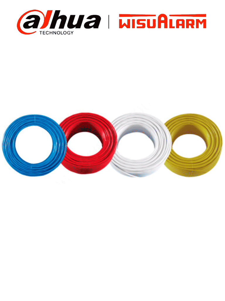 DAHUA--DAHUA WISUALARM DHI-HY-TSC-40DA-68-200 - Cable de detección de calor lineal (convencional), Color Azul, Acero, Temperatura de alarma de 68°C, 200 metros #LoNuevo #Wisualarm-