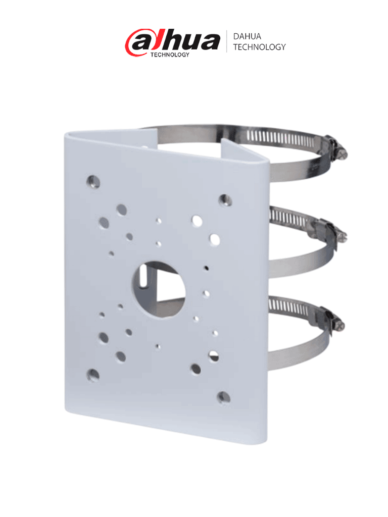 DAHUA--DAHUA  DH-PFA150-V3 - Montaje para Poste compatible con Camaras PTZ ANTICORROSIVA/ Color Blanco/ Instalacion en exteriores-