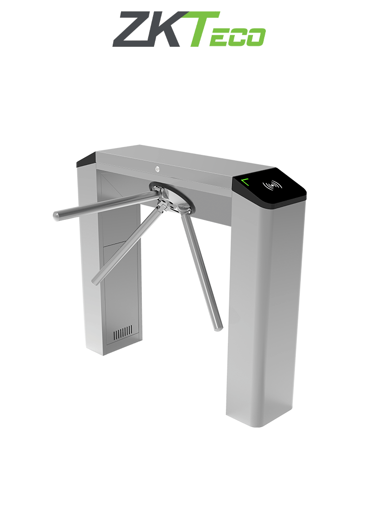 ZKTECO--ZKTECO TS2000PLUS - Torniquete Tipo Puente Bidireccional/ Diseño Delgado/ Acero SUS304/ Carril 50 cm/ 25 a 48 Accesos x Min/ 110V/ Exterior Protegido/ Indicador Led/ Desbloqueo sin Energía/ No cuenta con Lectores Panel #NEWZK1-