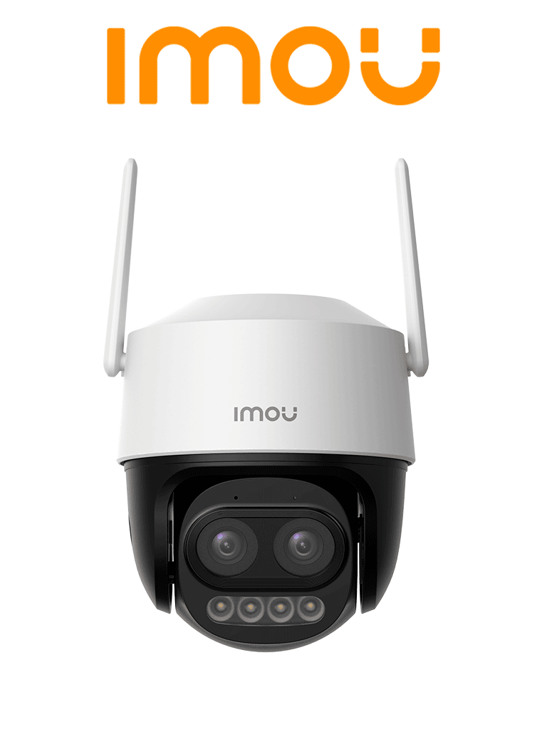 IMOU--IMOU Cruiser Z (IPC-S7DN-5M0WEZ-imou)- Cámara IP PT Dual Wifi Full Color de 5MP/ Lente Fijo de 5 Megapíxeles/ IMOU Sense/ 56 Metros de Iluminación Nocturna/ Micrófono y Altavoz Integrados/ Audio Bidireccional / 12X Zoom / IP66 #CONGIMOU1 #MCI1-