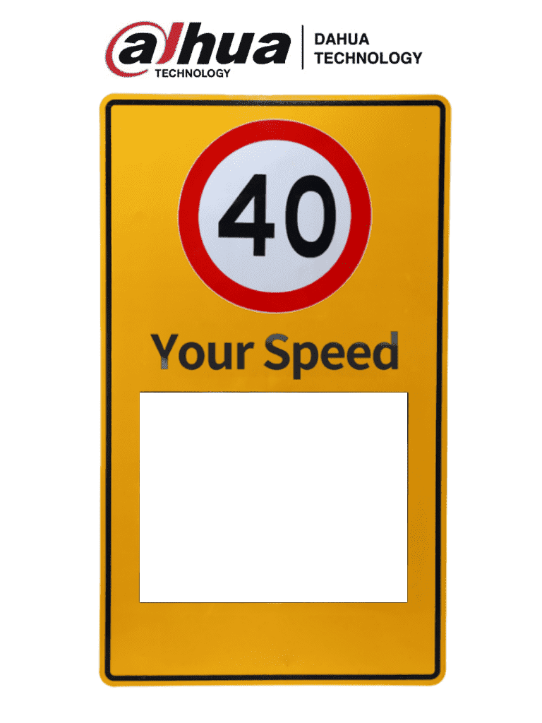 DAHUA--DAHUA DHI-ITACS-024SA-JA60 Señales de límite de velocidad (límite de velocidad 60)-