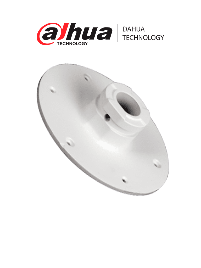 DAHUA--DAHUA DH-PFA108 - Adaptador para Brazo de Pared o Techo, Compatible con PFB300C, PFB303W y DH-PFA111.-
