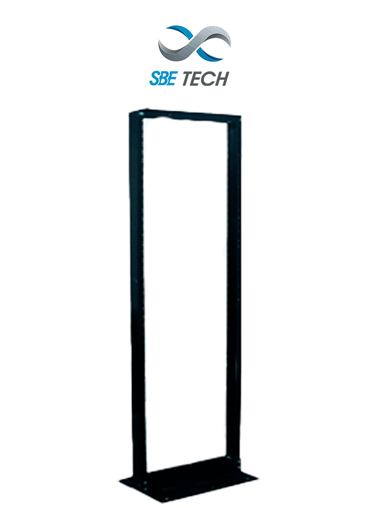 SBE TECH--SBE TECH SBE-RR719/45UR - Rack de acero de 7 FT de altura/ 45 UR / 19" de ancho / Color Negro / Sobre pedido #MCI1-