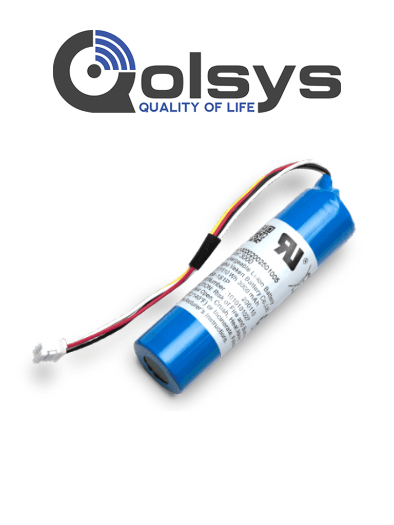 QOLSYS--QOLSYS IQ PANEL 4 BATTERY - Batería de Repuesto para Qolsys IQ Panel 4-