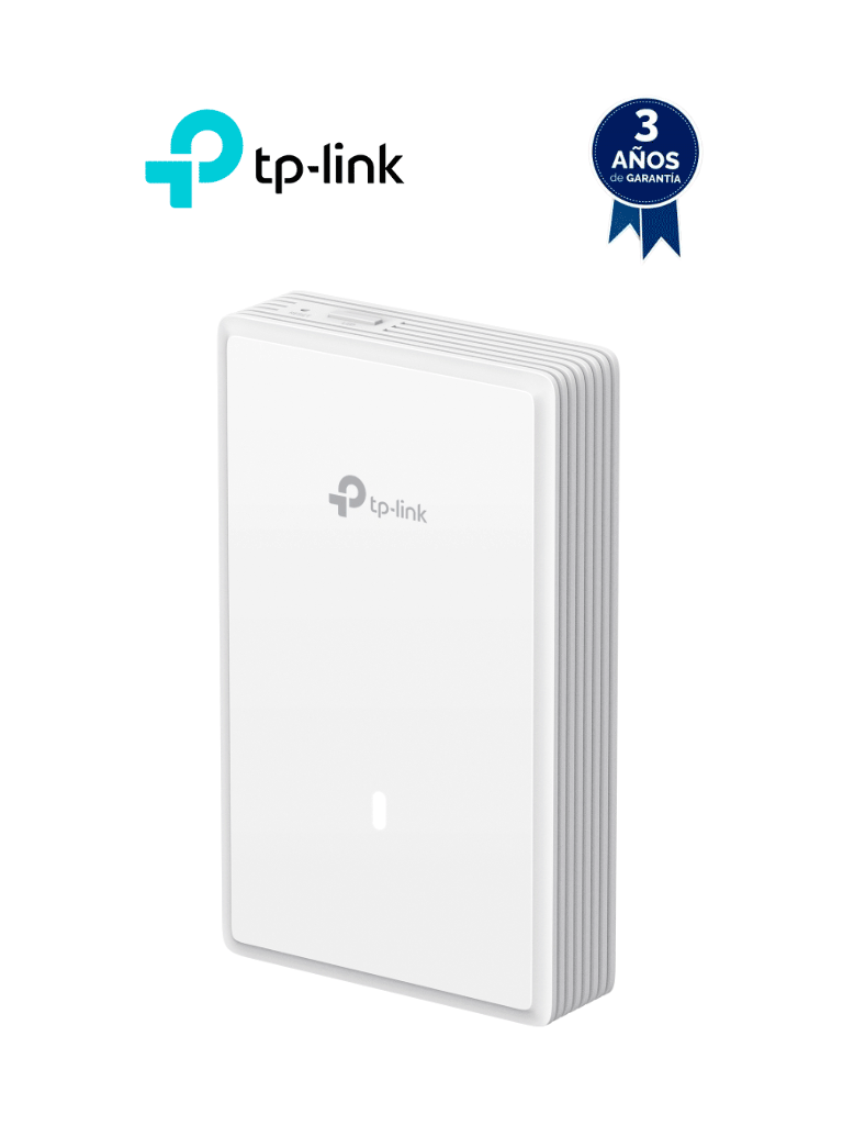 TP-LINK--TP-LINK EAP725-Wall- Punto de acceso Wi-Fi 7 para montaje en techo BE5000, doble banda (4324 Mbps en 5 GHz + 688 Mbps en 2,4 GHz) , 1 puerto 2,5 GbE libera todo el potencial de Wi-Fi 7 Funciones avanzadas , Gestión centralizada, Mesh y Seamless Roaming-