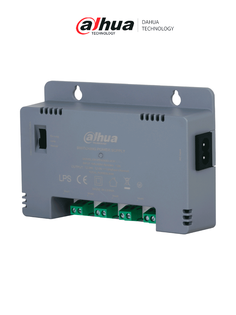 DAHUA--DAHUA DH-PFM344D-4CH-US - Fuente de Poder de 12 vcd/ 2 Amperes/ Para 4 Cámaras/-