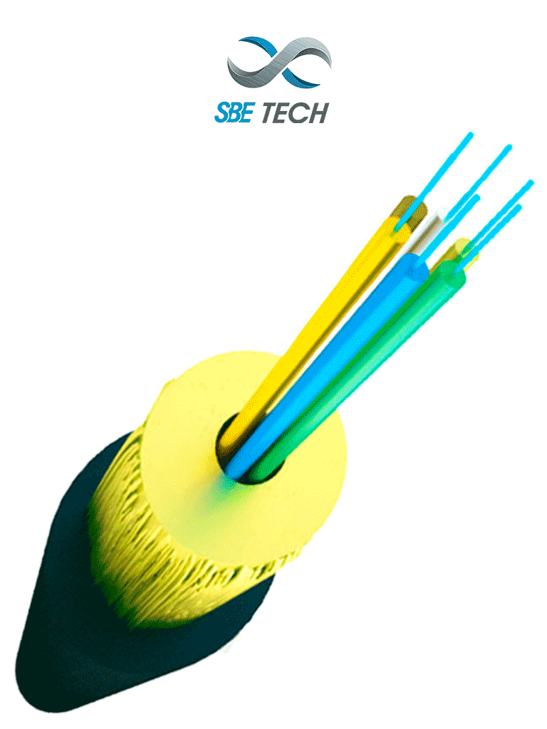 SBE TECH--SBETECH SBE-FOINE65010GOM4 - Fibra Optica MULTIMODO para uso interior/exterior tubo apretado 50/125, LSZH, 10G, OM4 6 hilos. (Precio por metro) 1 pieza = 1 metro, la venta es en múltiplos de 100 metros.-