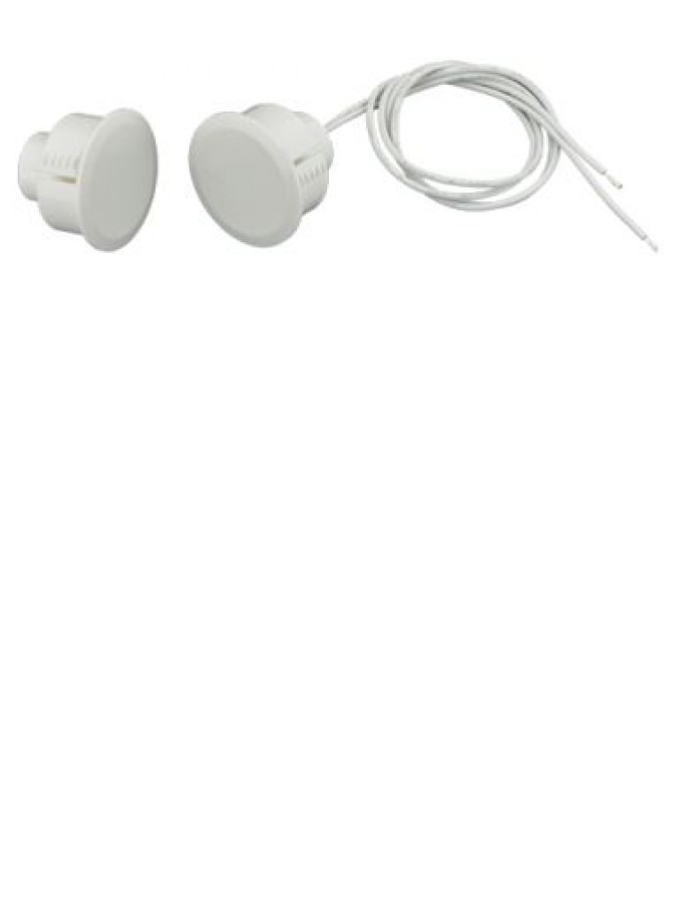 BOSCH--BOSCH I_ISNCSD70W - Paquete de 10 contacto magnetico compacto color blanco con iman /  Compatible con paneles BOSCH / RISCO / DSC / IHORN .-