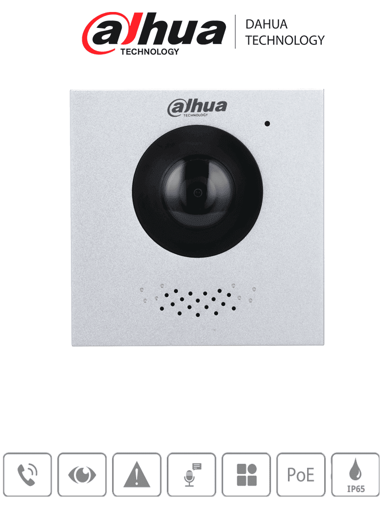 DAHUA--DAHUA DHI-VTO4202F-P - Modulo de Camara para Frente de Calle Modular/ HASTA 9 MODULOS/ CAMARA 2 MP/ IP65/ RELAY PARA PUERTA DESDE CELULAR/ DMSS-
