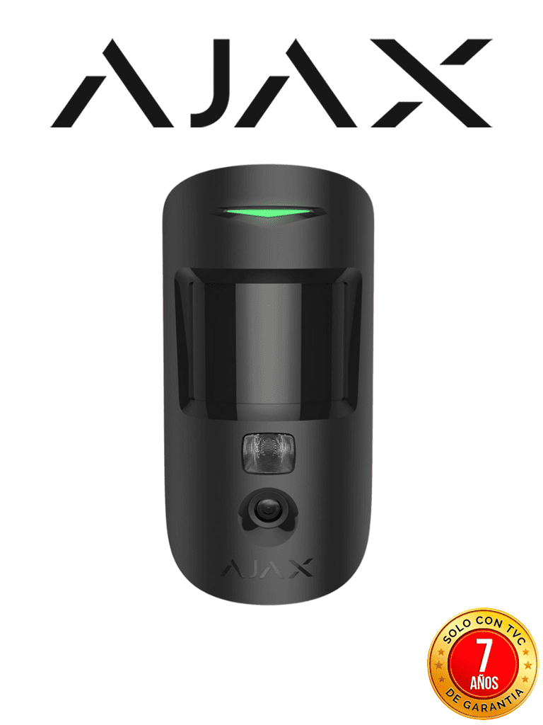 AJAX--AJAX MotionCam B - Detector de movimiento con Verificación fotográfica. Color Negro (27382.23.BL3)-