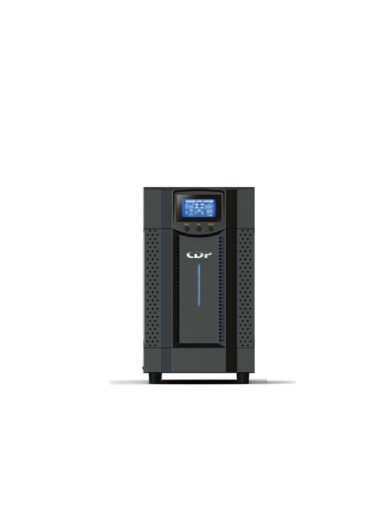 CHICAGO DIGITAL POWER--CDP UPO11-3 AXi - UPS online de 3000VA y 3000W con voltaje de entrada 220VCA, 8 terminales de salida, 6 baterías de 12V a 9AH, 5 min. respaldo a carga completa-