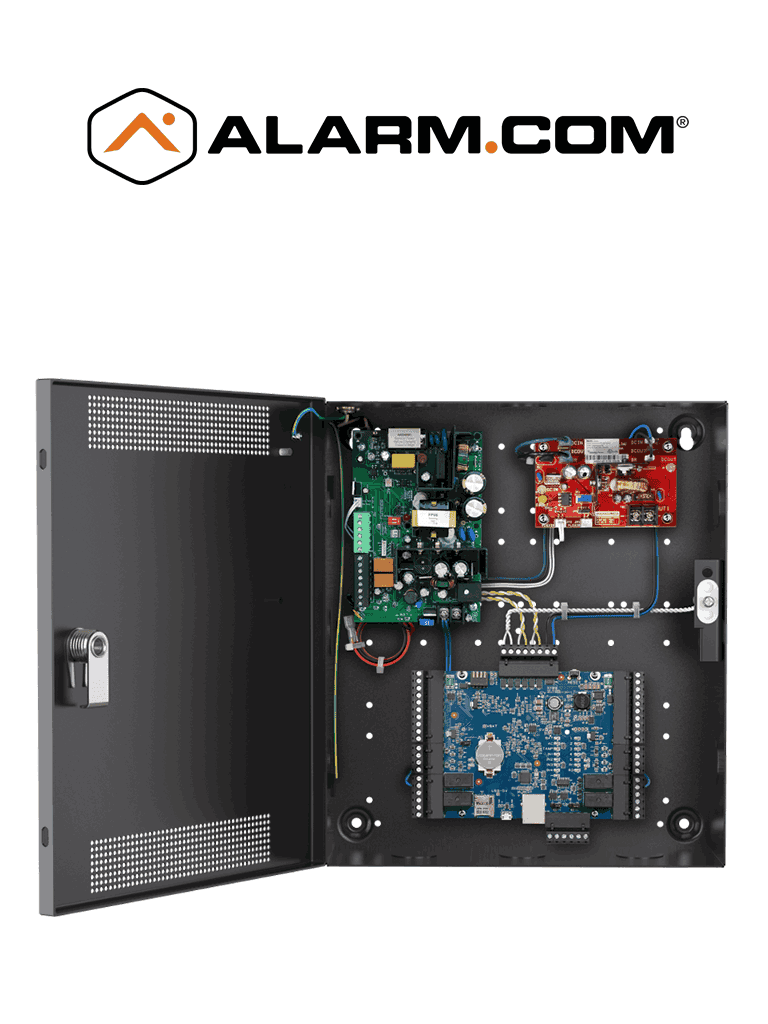 ALARM.COM--ADC-AC-X1100-2PSE- Control de acceso para 2 puertas Compatible Con Aplicación De Alarm.Com-