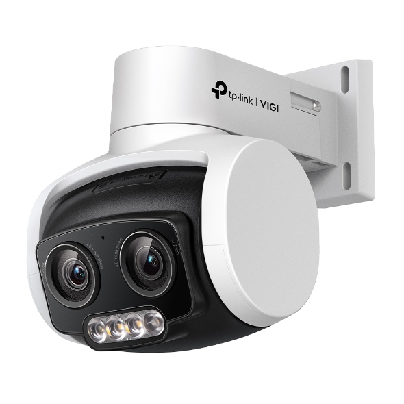 VIGI--TP LINK VIGI C540V | Cámara PTZ IP FullColor con Doble Lente 4MP, 4-12MM, Zoom Optico 3× e instantáneo, Mircro SD, Protección IP66 Audio Bidireccional, Alarma con Luz, IP 66-