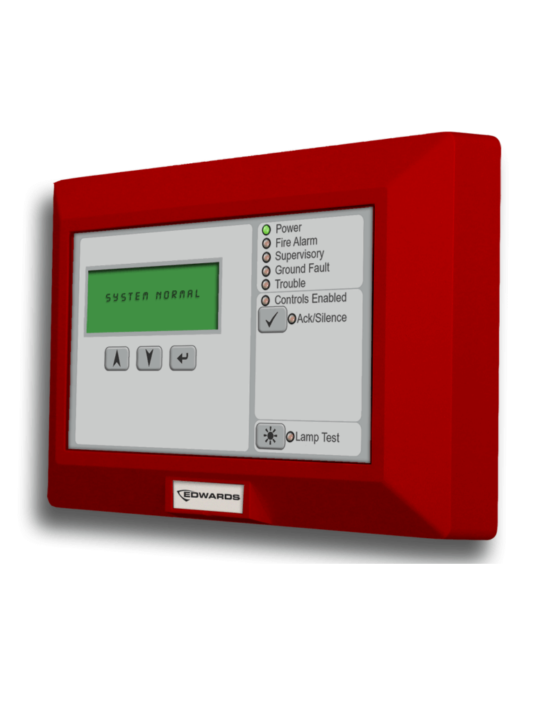 KIDDE--KIDDE KRLCDR - Anunciador Remoto LCD / Inglés / Sin Controles Comunes / Rojo-