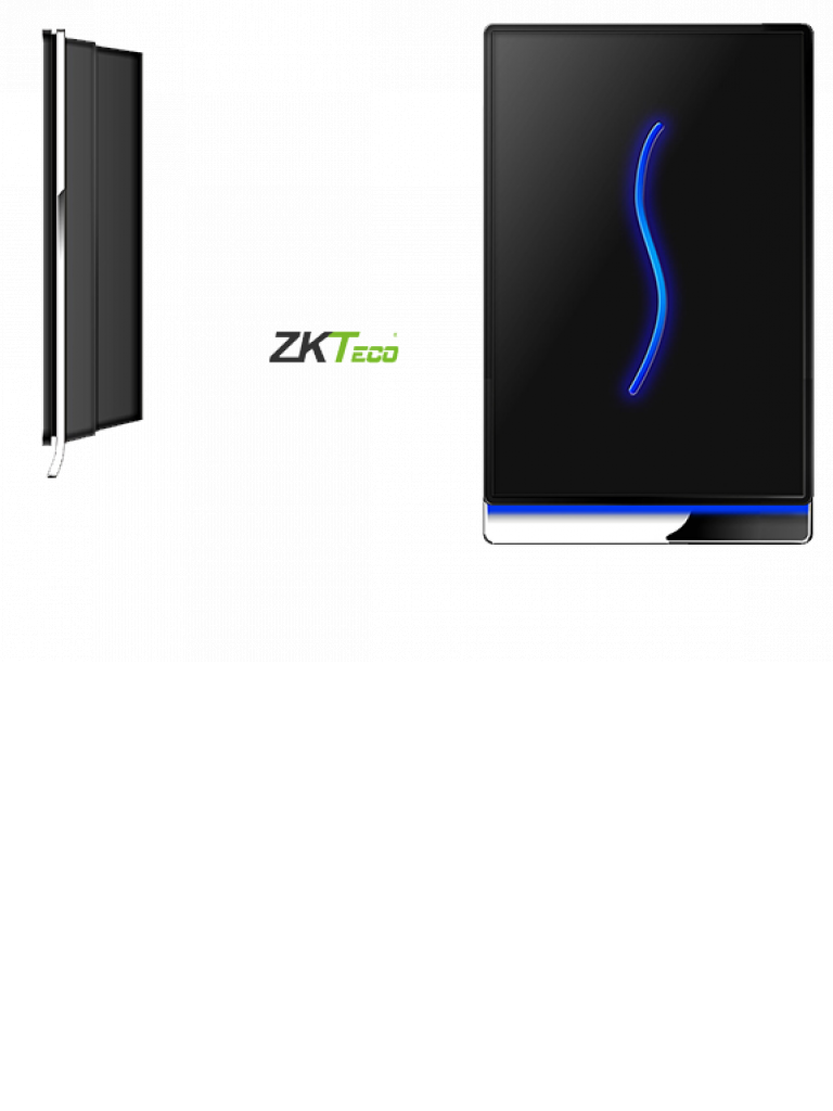 ZKTECO--ZKTECO SCR100 - Control de Acceso /  ID 125 Khz / 30000 Usuarios / 50000 Registros / 12  VDC-