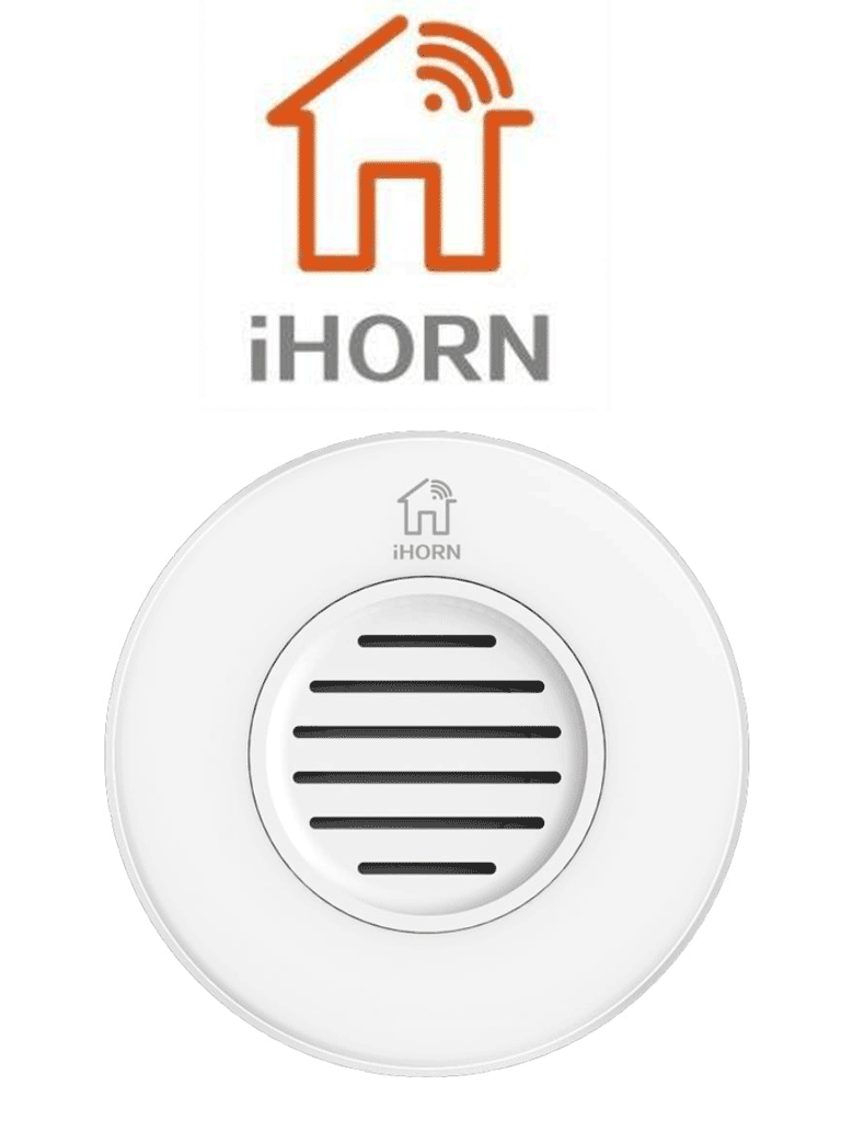 HORN--IHORN HC109F - Sirena inalambrica 433 Mhz / Interiores / Compatible con panel ND1 y N8003-