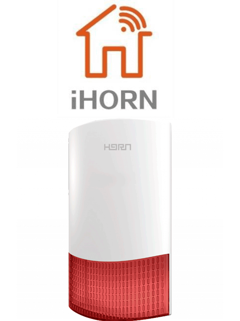 HORN--IHORN HC105F - Sirena inalambrica exterior / IP 55 / 105 dB / Compatible con panel ND1 y N8003-