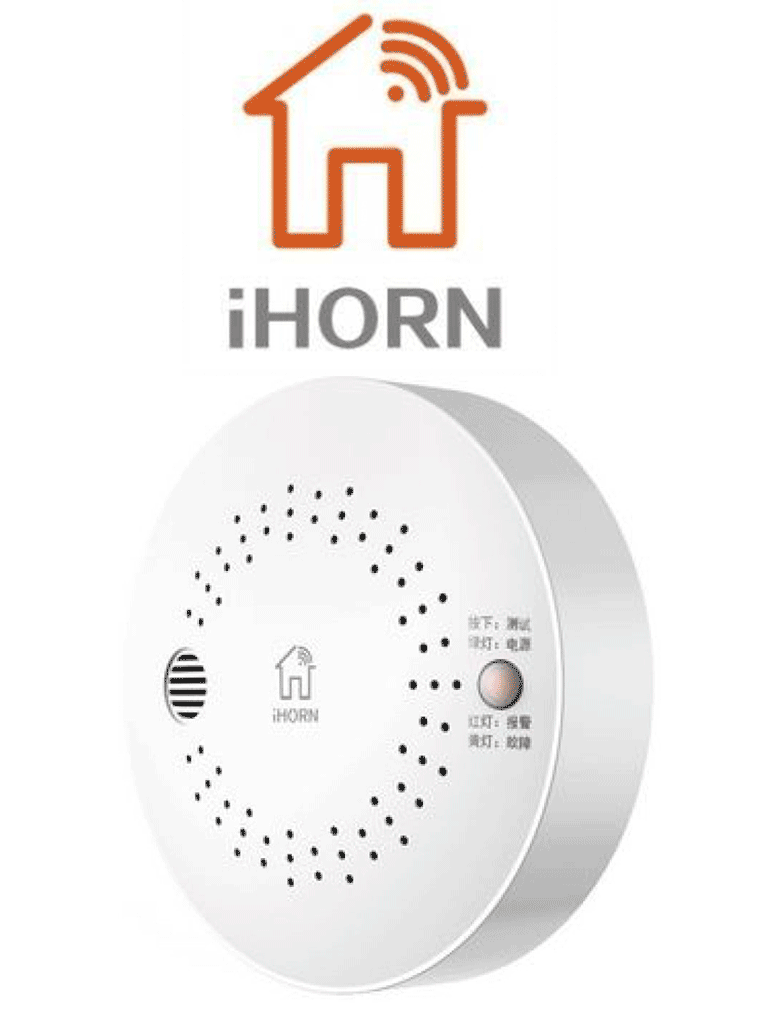HORN--IHORN LH89F - Sensor de gas inalambrico / 433 Mhz / Compatible con panel ND1 y N8003-