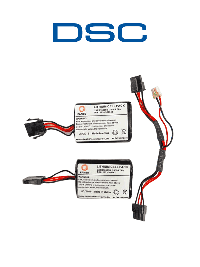 DSC--DSC BATTPGX901/X911 - Neo Bateria de LITIO 3.6 VCD @ 7 AH para PG9901 BATT / PG9911B BATT-