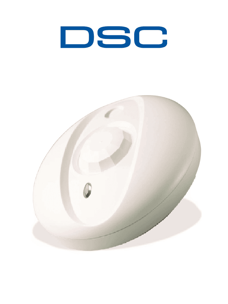 DSC--DSC BV500 - Detector de movimiento PIR 360°  cableado  para montaje en techo-