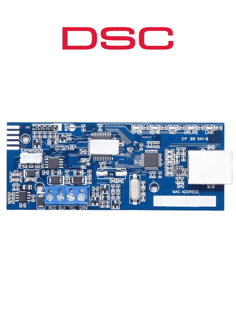 DSC--TL4-Connect2Go Modulo Compatible con DSC Serie Power, para uso con App y ** Reporte a Central via IP.-