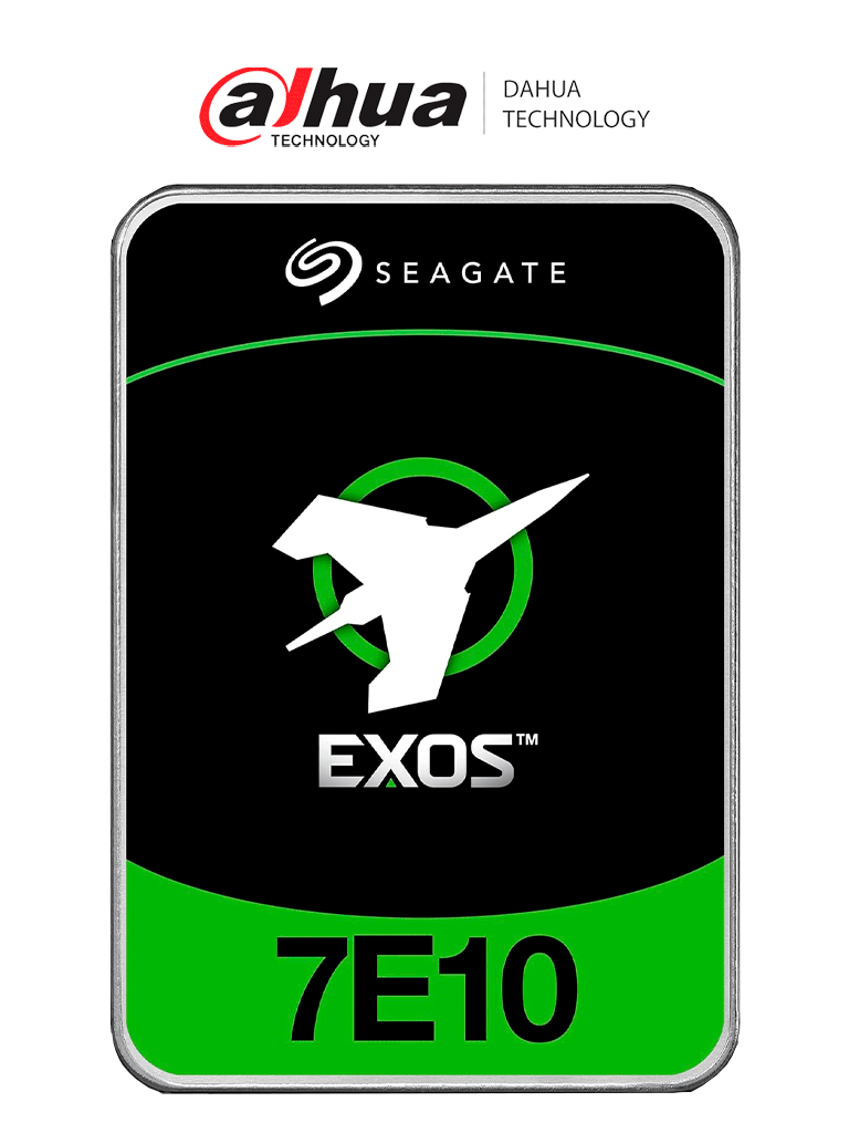 DAHUA--DAHUA ST10000NM017B Disco Duro De 10 TB para Servidor Seagate Exos 7E10 10TB SATA III 7200RPM 3.5" 6 Gbit/s-