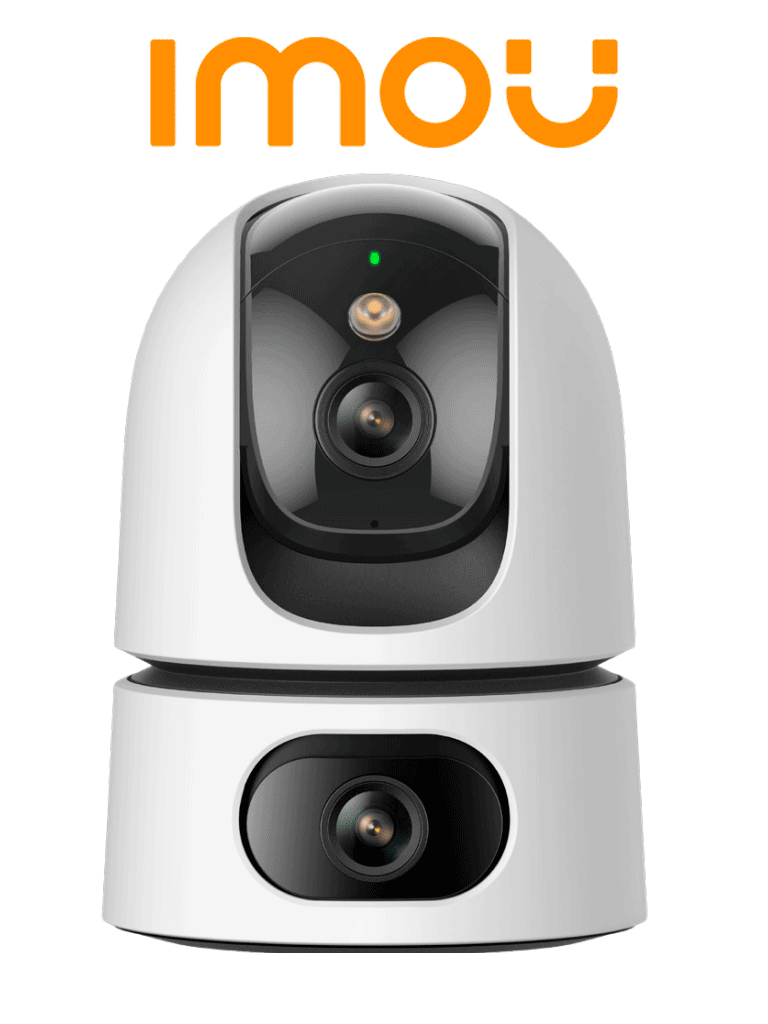 IMOU--IMOU Ranger Dual (IPC-S2XN-10M0WED) - Cámara IP WiFi Dual de 10 MP Full Color con Inteligencia Artificial; Lente Fijo de 5 MP + Lente PT de 5 MP. Incorpora IA avanzada, micrófono, altavoz, ranura MicroSD y visión nocturna de 15m .-
