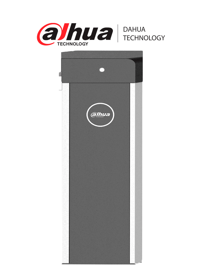 DAHUA--DHI-IPMECD-3012-LM40-T14-AC110- La barrera izquierda de Dahua es ideal para control vehicular intensivo con más de 5000 ciclos diarios. Su apertura y cierre en 1.4s la hacen perfecta para áreas con tráfico constante.-
