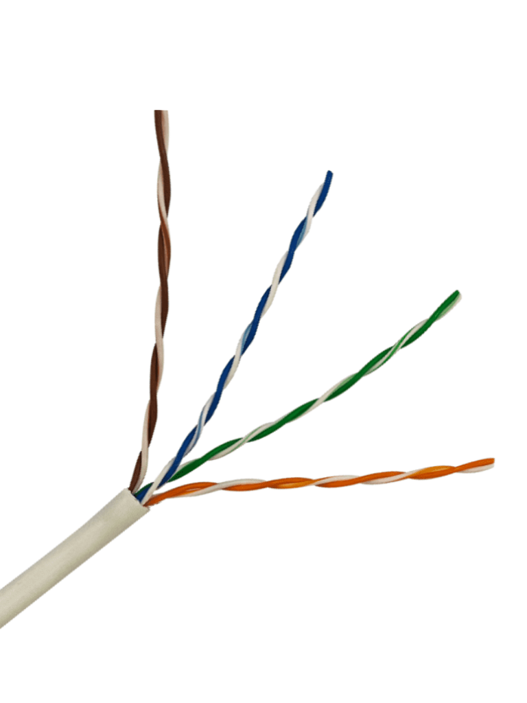SAXXON OUTP6COP305BC - Bobina de Cable UTP Cat6 100% Cobre/ 305 Metros/ Bobinado REELEX / Color Blanco/ Uso Interior/ 4 Pares/ Categoría 6/ Soporta Pruebas de Rendimiento/ UL444/ CERT ISO9001/ RoSH