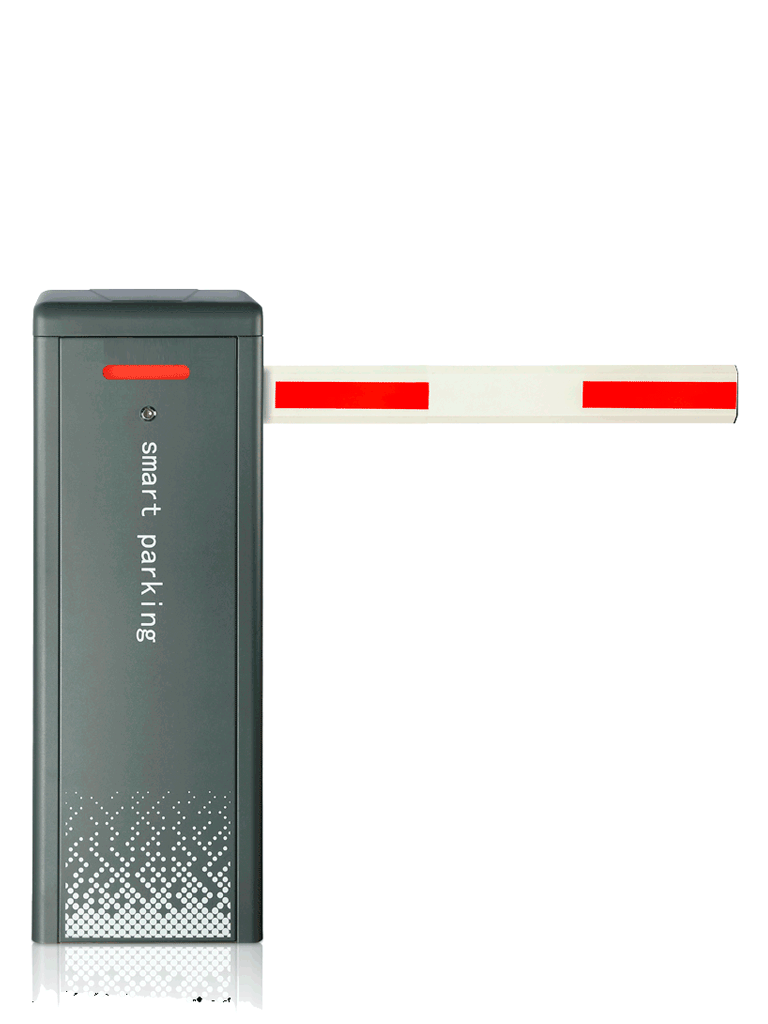 WEJOIN WJDZE2BLL34 - Barrera Vehicular Izquierda Alto Flujo / 24VDC / Brazo Octagonal de 4.5 metros / Velocidad 3 - 6 Segundos / Dirección Ajustable