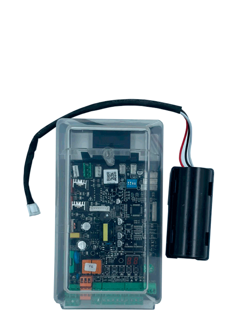 WEJOIN WJBGMBLACK - Panel de control para barrera / Logica digital de control / Contactos UP DOWN /  RS485 / Incluye capacitor