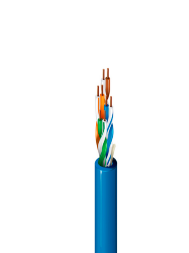 BELDEN 1583A006U1000 - Cable UTP / 4 Pares / Categoria 5E / 24  AWG / 305 Metros / 100% Cobre / Color azul/