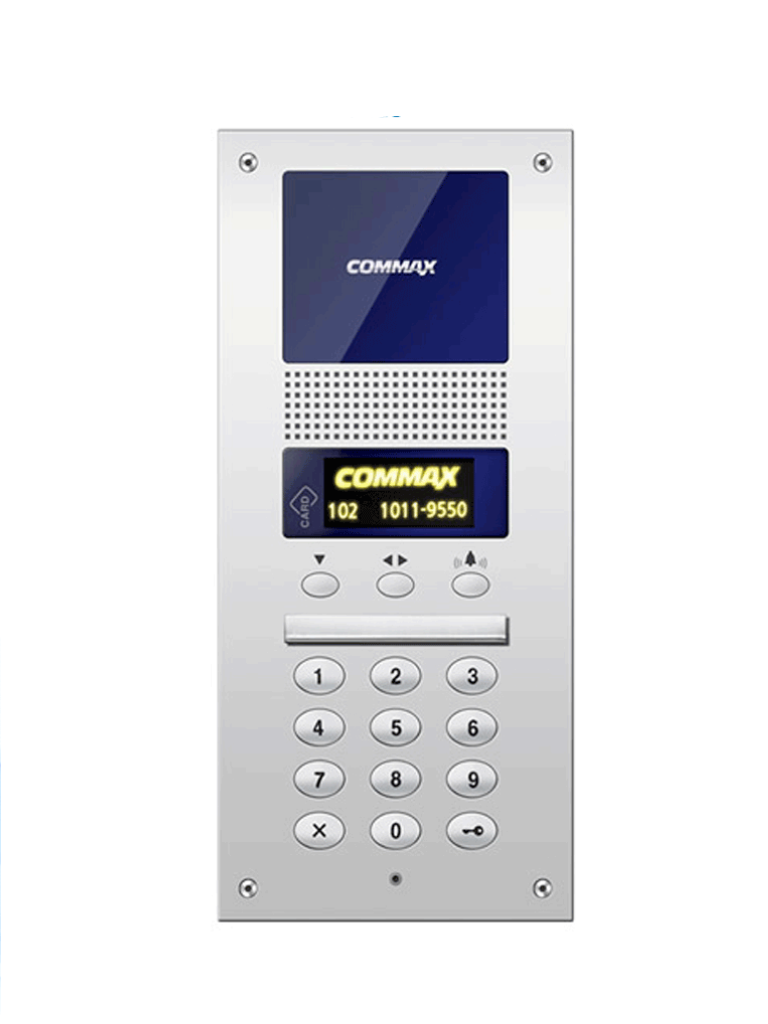COMMAX DR2AG - Panel de audio para edificios departamentales, Fraccionamientos, cotos, etc. desde 4 hasta 1000 auriculares / Conexión por 2 hilos de Distribuidor con Auricular/ #Audiogate