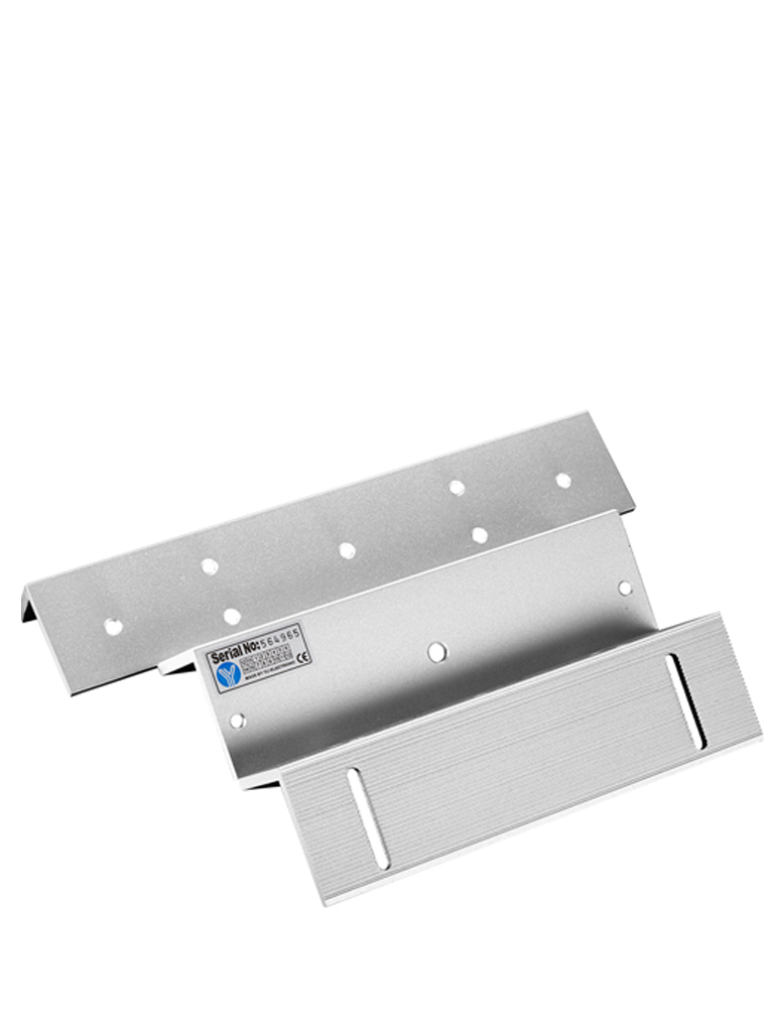 YLI MBK280NZL - Soporte de fijación ZL de aluminio para puerta con apertura interior / Compatible con cerradura magnética YM280N y YM280NLED