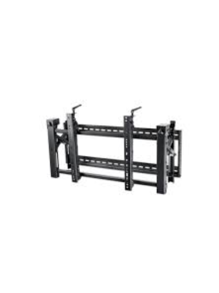 MANHATTAN 461719 - Soporte Premium de TV para Video Wall / Soporta una TV de 45" a 70" y hasta 70 kg (154 lbs.), con sistema desplegable para acceder a la parte trasera de la pantalla, negro