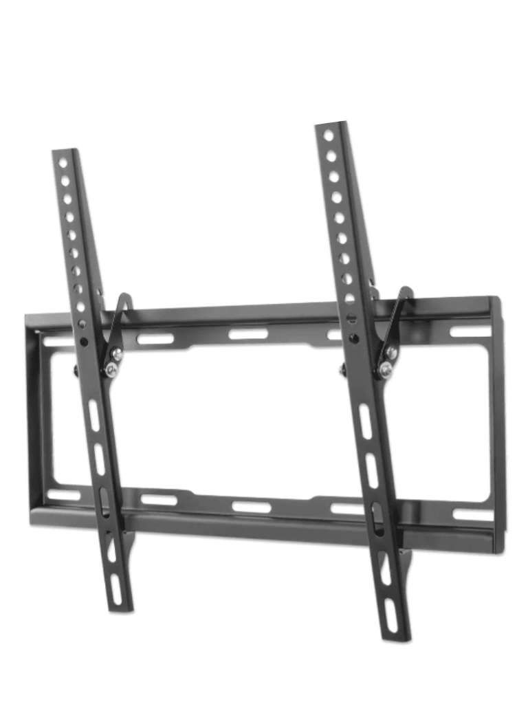 MANHATTAN 460941 - Soporte de Pared para Pantallas de 32 a 55 Pulgadas/ 35 Kg de Carga/ Ajuste de Angulo Vertical de 0 a 14 Grados/ Acero Reforzado/ VESA 200/ 300/ 400x200/ 400 