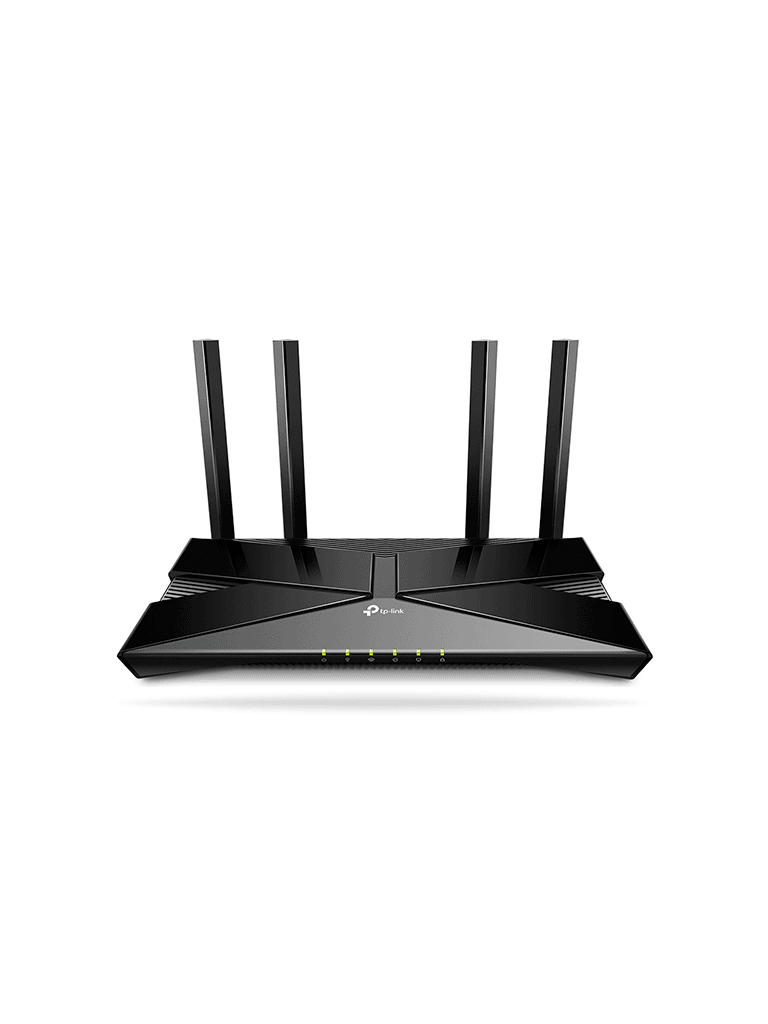 TP-LINK Archer AX53 - Ruteador WiFi 6 AX 3000Mbps/ 1 Puerto WAN RJ45 Gigabit Ethernet/ 4 Puertos LAN RJ45 Gigabit Ethernet/ MU-MIMO y OFDMA/ 4 Antenas Beamforming