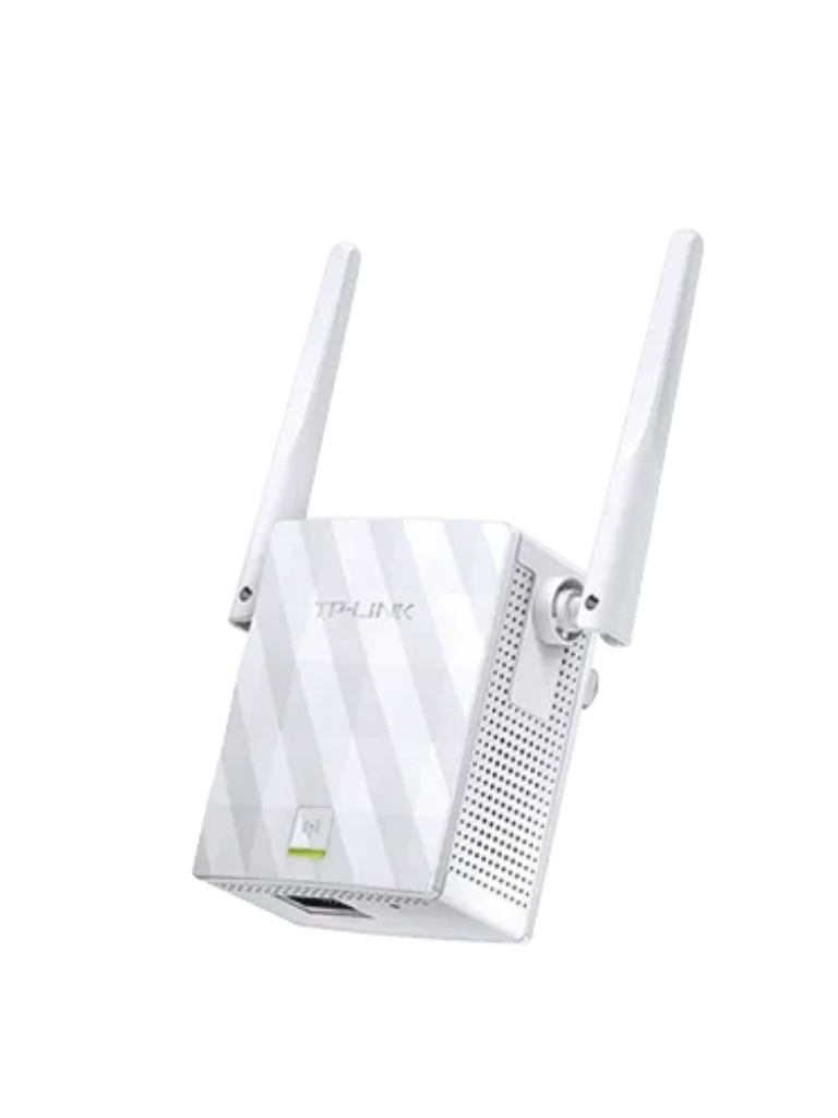 TP-LINK TL-WA855RE - Repetidor Inalambrico Universal de señal WiFi, Hasta 300Mbps en 2.4GHz, 2 antenas externas, 1 puerto RJ45, Modo Extensor de rango y Punto de acceso  