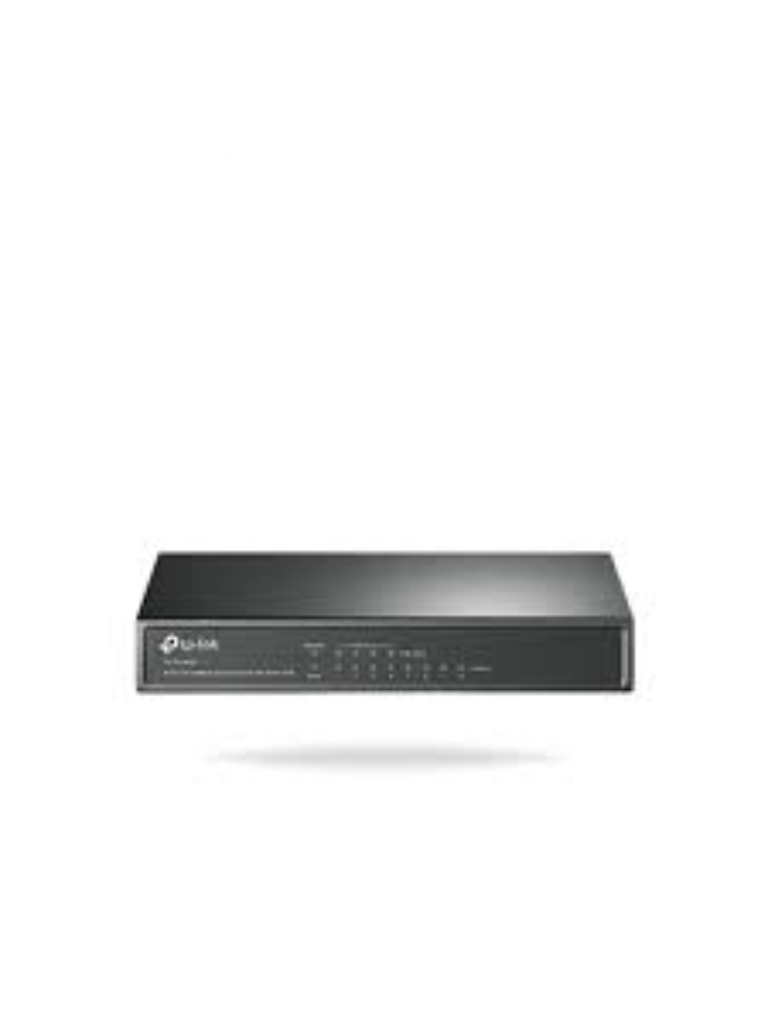 TP-LINK TL-SF1008P - Switch PoE No Administrable/ 8 Puertos Fast Ethernet/ 4 Puertos PoE AF & AT/ Presupuesto PoE de hasta 66W/ Modo Extendido hasta 250m de Conexión