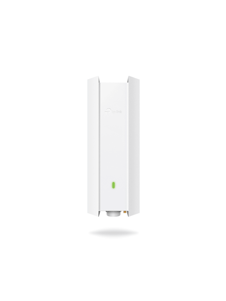 TP-LINK EAP610-OUTDOOR - Punto de Acceso Omada Exterior-Interior , Wi-Fi 6 AX1800 MU-MIMO 2x2 , Mesh Omada , Alta Densidad de Usuarios , Configuración por Controlador o Stand-Alone , Para Montaje en Mástil/ Pared , Alimentación PoE+