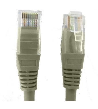 SAXXON P63UG- Cable patch cord UTP 3 Metros/ CAT 6/ Color gris